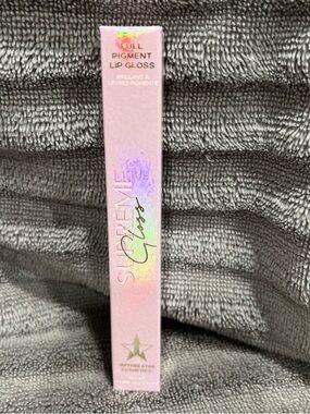Jeffree Star Supreme Gloss Full Pigment Lip Gloss - Pink Holographic Packaging